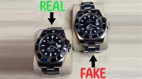 real vs fake rolex submariner